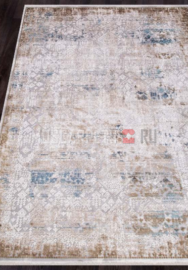 Ковер ALLURES 12025 CREAM-BLUE прямоугольник