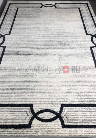 Ковер BOSTON D752 CREAM-GRAY прямоугольник