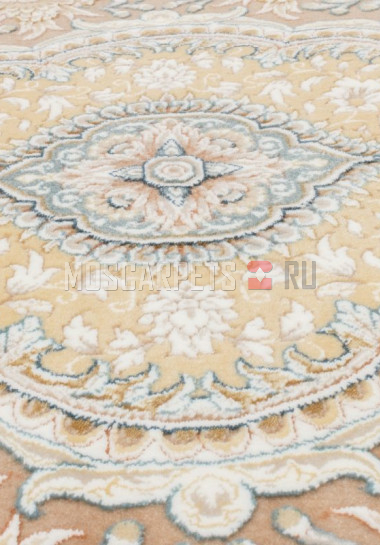 Ковер FARSI 1200-146 LIGHT BLUE овал