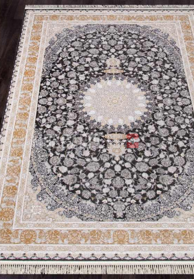 Ковер FARSI 1200-G142 DARK GRAY прямоугольник