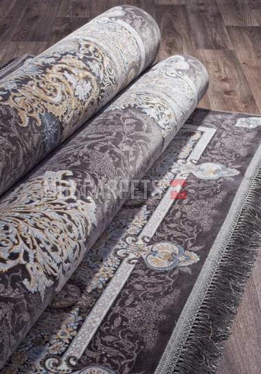 Ковер FARSI 1200-G247 DARK GRAY прямоугольник