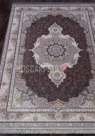 Ковер FARSI 1200-G252 DARK GRAY прямоугольник