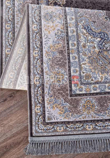 Ковер FARSI 1200-G252 DARK GRAY прямоугольник