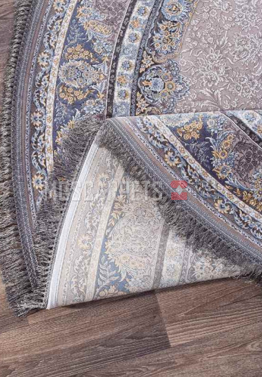 Ковер FARSI 1200-G252 LIGHT GRAY круг
