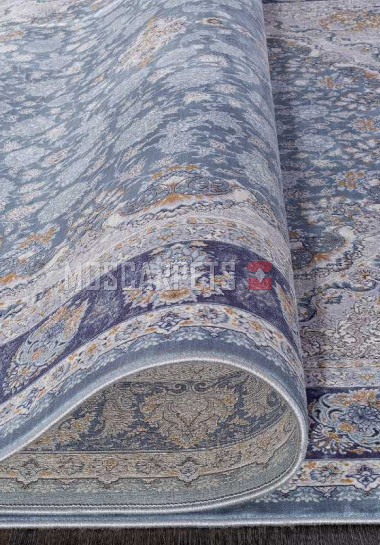Ковер FARSI 1200-G253 Pale-Blue прямоугольник