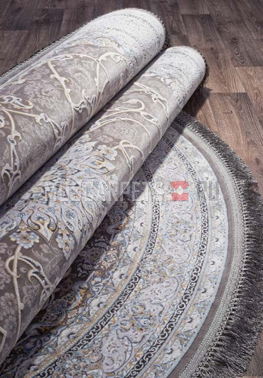 Ковер FARSI 1200-G254 GRAY овал