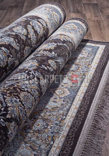 Ковер FARSI 1200-G256 DARK GRAY прямоугольник