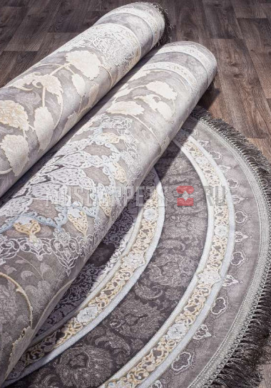 Ковер FARSI 1200-G258 GRAY овал