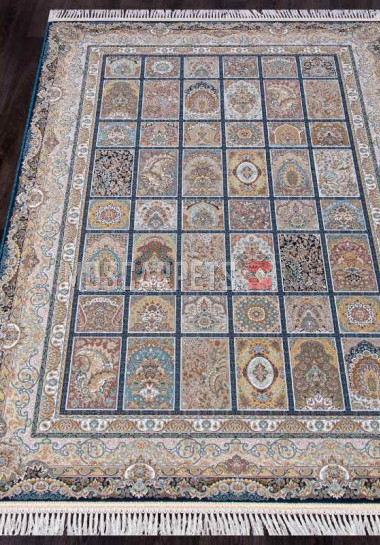 Ковер FARSI 1500-139 DARK BLUE прямоугольник