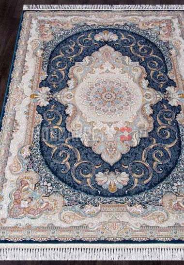 Ковер FARSI 1500-144 DARK BLUE прямоугольник