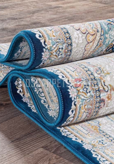 Ковер FARSI 1500-144 DARK BLUE прямоугольник