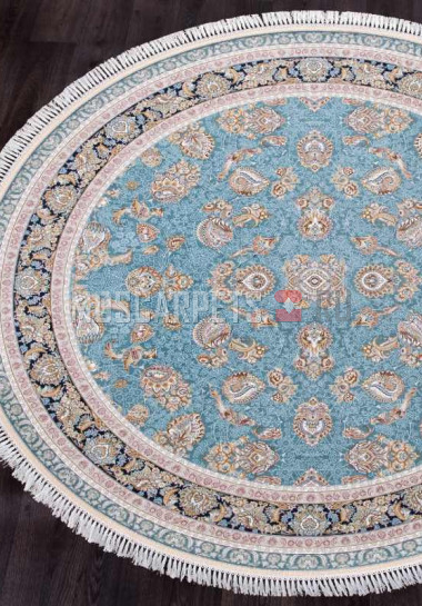 Ковер FARSI 1500-G136 BLUE круг