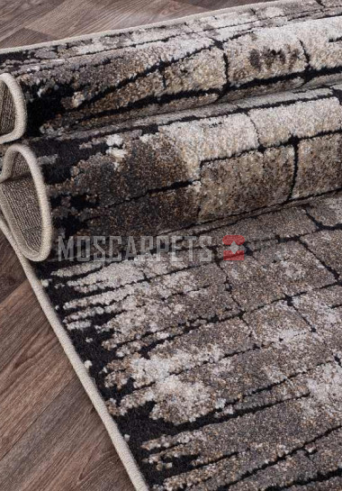 Ковер IBIZA 3516 BEIGE-BLACK прямоугольник