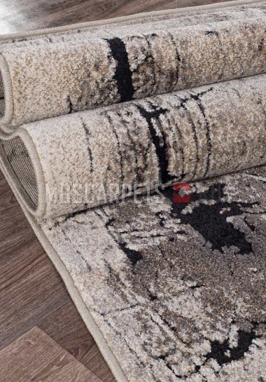 Ковер IBIZA 4870 BEIGE-BLACK прямоугольник