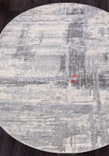 Ковер MARDAN 1370A-COKEN D.GREY K.GREY овал