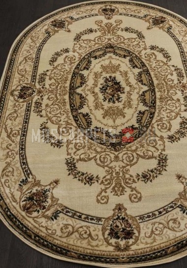 Ковер OLYMPOS D058 CREAM овал