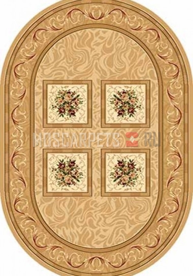 Ковер OLYMPOS D065 BEIGE овал