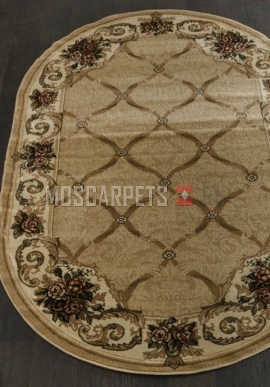 Ковер OLYMPOS D468 BEIGE овал