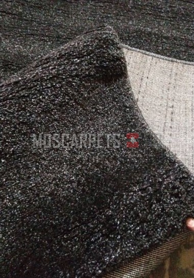 Ковер SHAGGY PLATINUM T600 BLACK прямоугольник