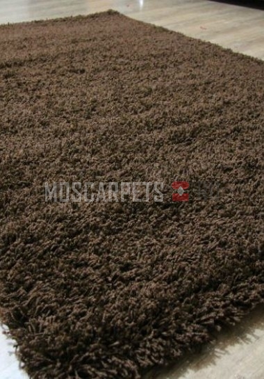 Ковер SHAGGY ULTRA S600 BROWN прямоугольник