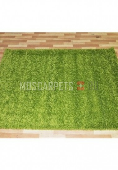 Ковер SHAGGY ULTRA S600 GREEN 2 прямоугольник