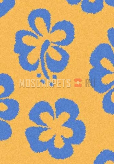Ковер SHAGGY ULTRA S605 YELLOW-BLUE прямоугольник