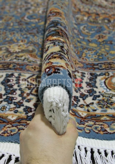 Ковер SHAHREZA  d414 BLUE овал