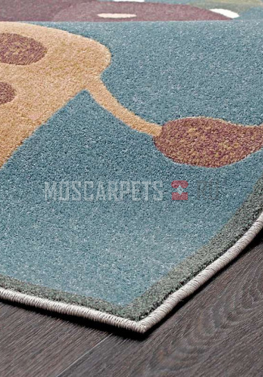 Ковер SOFIT C043-LIGHT BLUE прямоугольник
