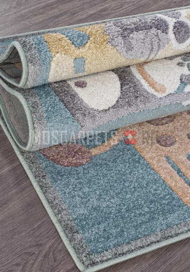 Ковер SOFIT C043-LIGHT BLUE прямоугольник