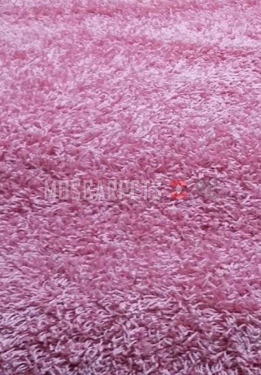 Ковер Shaggy Ultra  S600 PINK овал