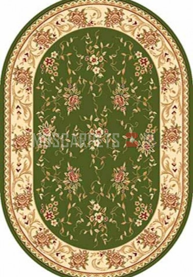 Ковер VALENCIA 5455 GREEN овал