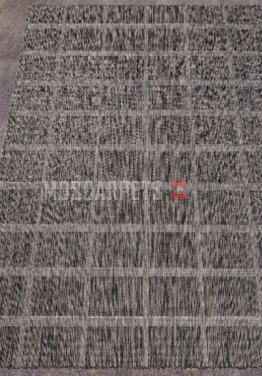 Ковер VEGAS S004-DARK GRAY прямоугольник