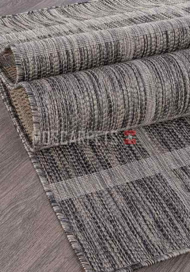 Ковер VEGAS S004-DARK GRAY прямоугольник