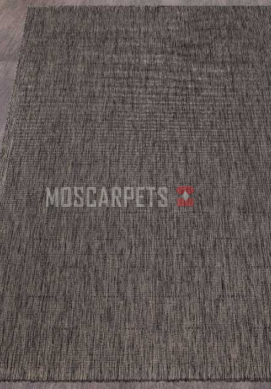 Ковер VEGAS S008-D.GRAY-BLACK прямоугольник