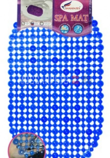 Коврик SPA-коврик SHAHINTEX сеточка синий