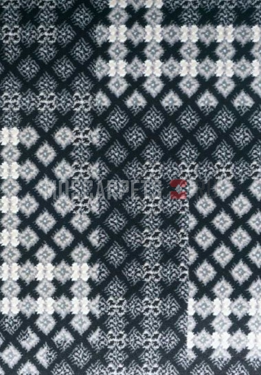Ковролин Woven 906039 черно-белый