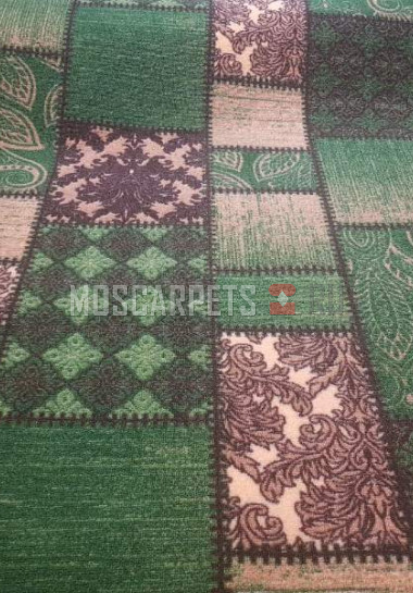 Палас Марка 608 зелёный