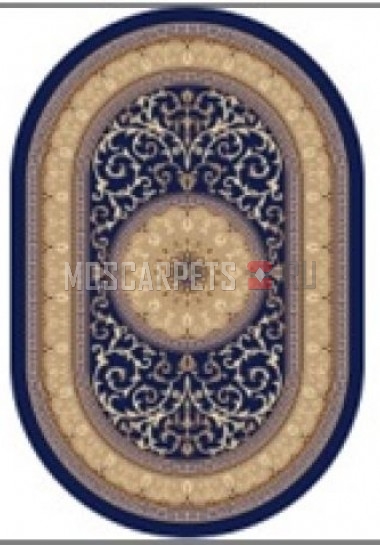 Палас Персия 502 синий (карпет)