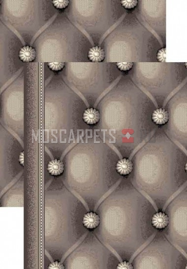 Палас Раппорт 1579b6/100 бело-серый