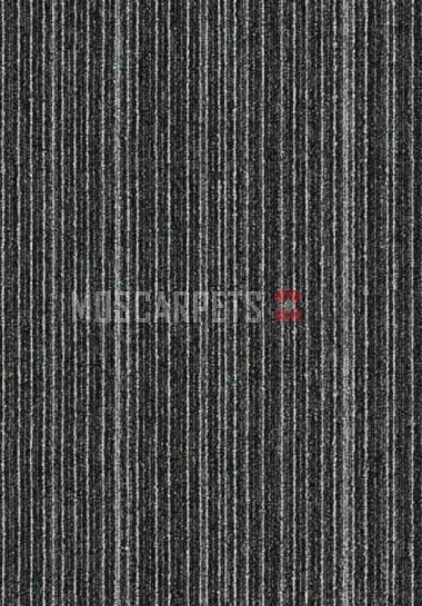 Ковровая плитка Output Lines 4221004 серо-черный