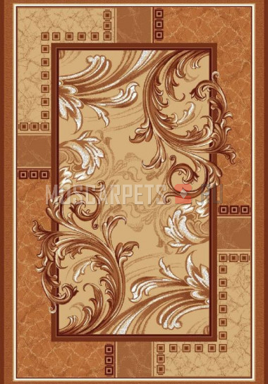 Палас Ариадна (карпет)  1278a5/43 бежево-коричневый