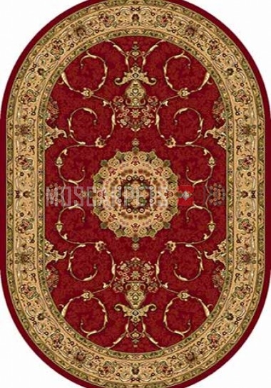 Ковер IZMIR D034 RED овал