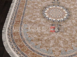 Ковер FARSI 1200-G129 CREAM овал