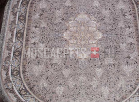 Ковер FARSI 1200-G247 LIGHT GRAY овал