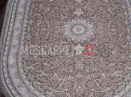 Ковер FARSI 1200-G254 GRAY овал
