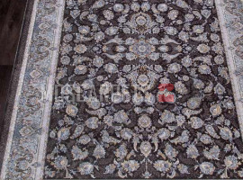 Ковер FARSI 1200-G256 DARK GRAY прямоугольник