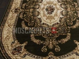 Ковер OLYMPOS D058 GREEN овал