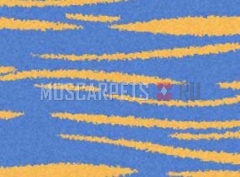 Ковер SHAGGY ULTRA S608 BLUE-YELLOW прямоугольник