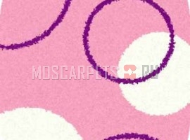 Ковер SHAGGY ULTRA S610 PINK овал