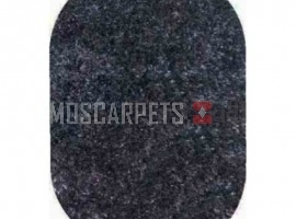 Ковер Shaggy Ultra  S600 BLACK овал
